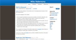Desktop Screenshot of mikenaberezny.com