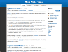 Tablet Screenshot of mikenaberezny.com